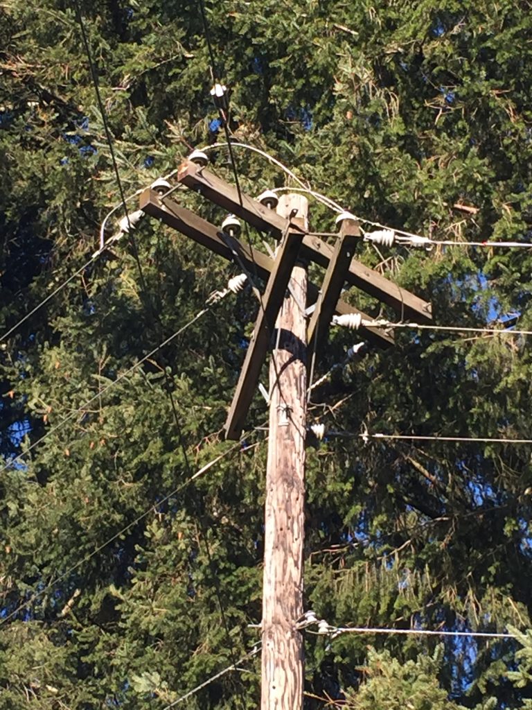 Required Clearance for Electrical Lines Over Buildings both vertical
